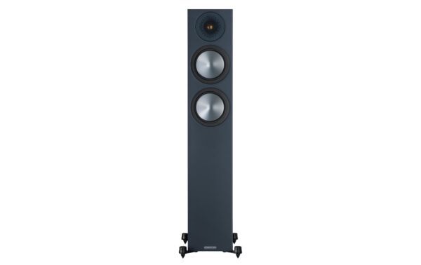 1310008_2 - Mediatech Monitor Audio Bronze 200, Standlautsprecher Paar, Schwarz, 8 Ohm, 120 Watt RMS