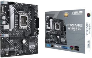 1311316 - Mediatech ASUS PRIME H610M-A D4-CSM, mATX LGA1700, 2x DDR4, PCI-E 4.0 kaufen Schweiz | Mediatech.ch