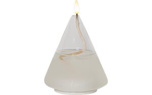 Star Trading Laterne Flamme Float 0.03W, IP20, Transparent