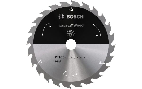 1313468 - Mediatech Bosch Professional Kreissägeblatt Standard for Wood 165 x 1.5x 20, Z 24 kaufen Schweiz | Mediatech.ch