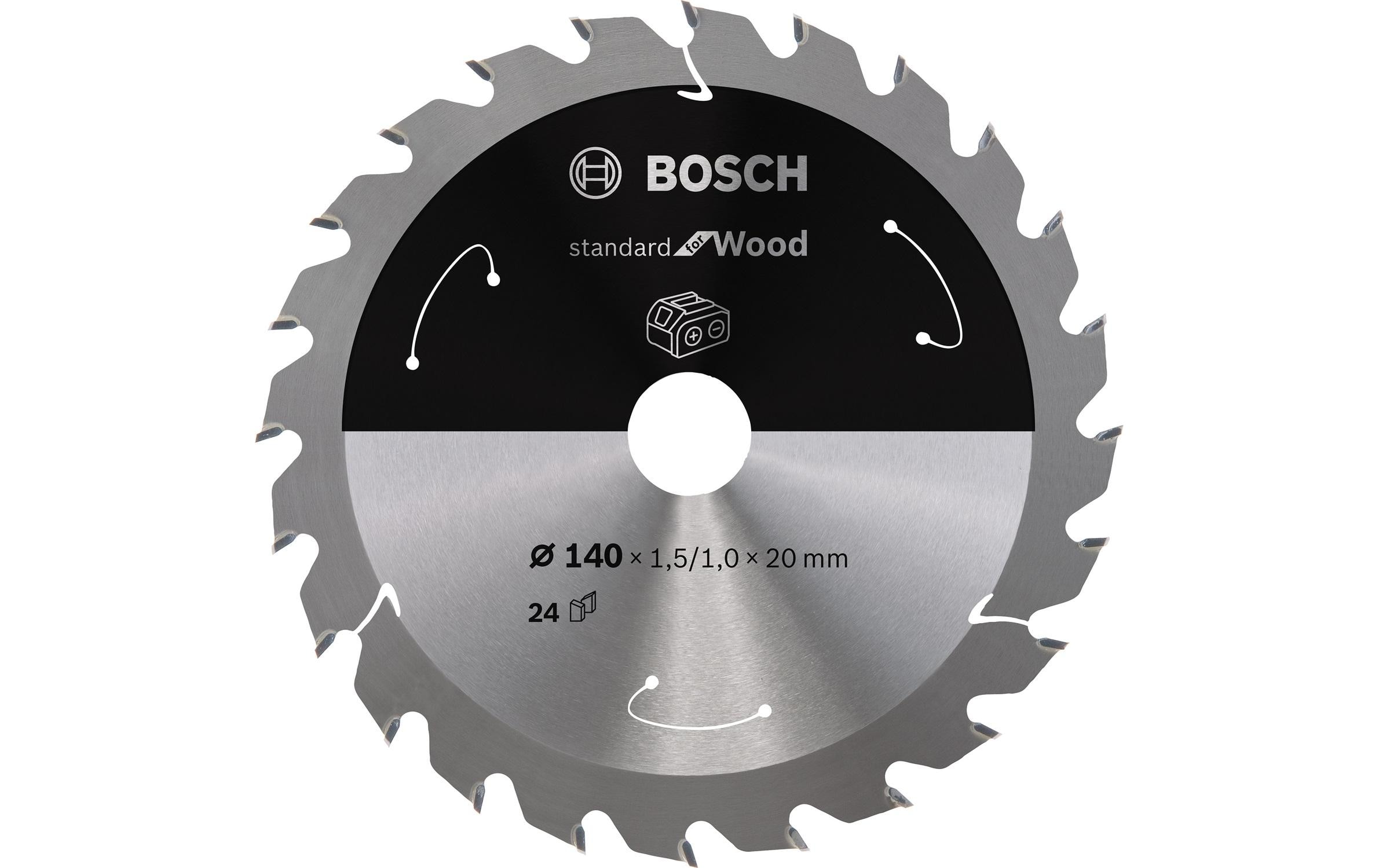 Bosch Professional Kreissägeblatt Standard for Wood 140x 1.5 x 20, Z 24 kaufen Schweiz | Mediatech.ch