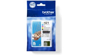 Tinte Brother LC-421VAL, BKCMY 200 Seiten, J1050, J1140, J1010