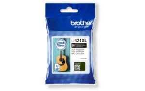 Tinte Brother LC421XLBK, schwarz XL 500 Seiten, J1050, J1140, J1010