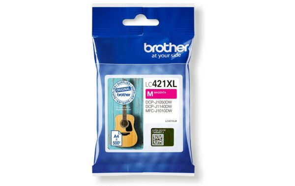 1314561 - Mediatech Tinte Brother LC421XLC, magents XL 500 Seiten, J1050, J1140, J1010