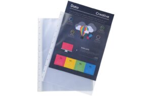 Exacompta Sichtbuch Ersatzeinlagen Packung mit 10 Stück