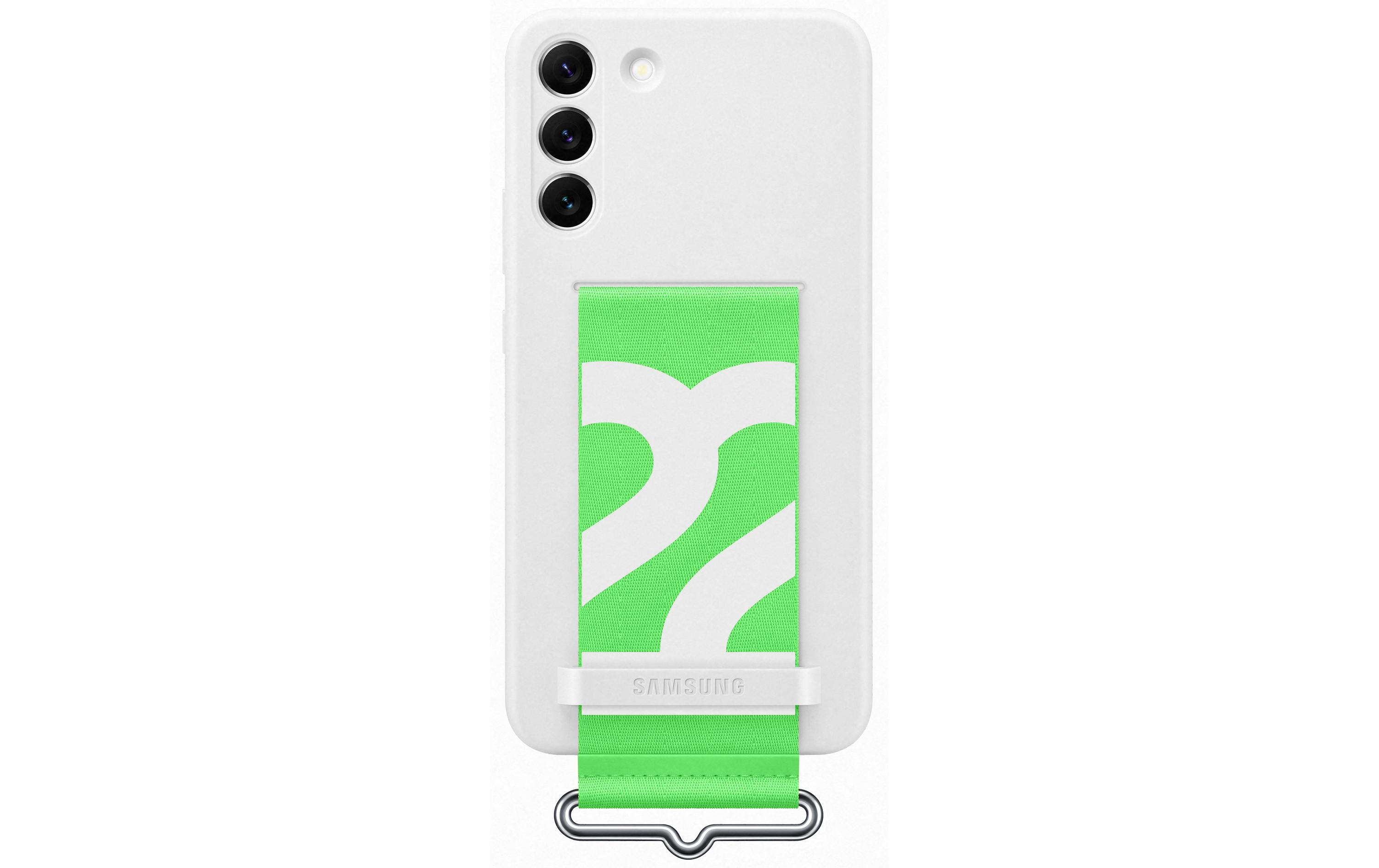 1316861 - Mediatech Samsung EF-GS906 Silicon Cover Strap white S22+ kaufen Schweiz | Mediatech.ch