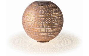 STT Solar Antic Ball Boho 40 1 LED ww, D40cm, braun
