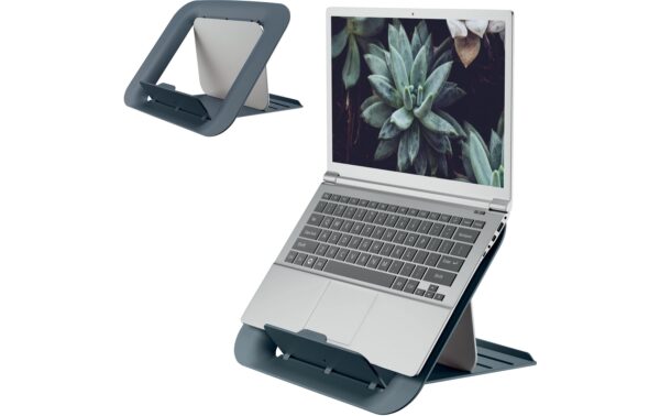1317907_2 - Mediatech Leitz Laptopständer Ergo Cosy grau für Laptops von 13 bis 17