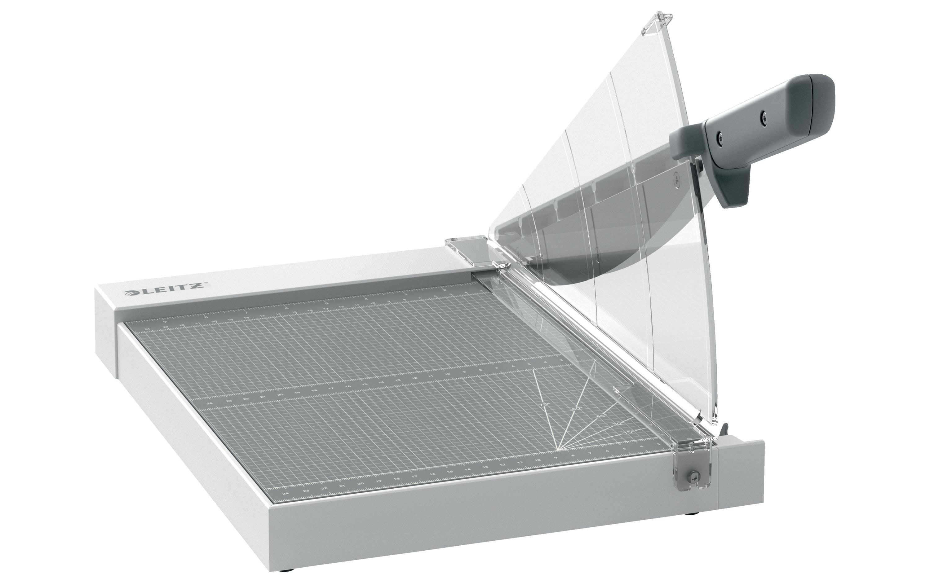 1317923_1 - Mediatech Leitz Precision Hebelschneider HomeOfficeA4 10 Blatt, Klinge aus Edelstahl