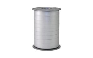 Pattberg Geschenkband Opak Matt Grösse 1 cm x 200 m: Farbe: Silber