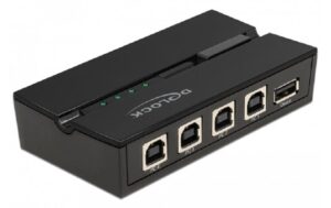 Delock 11493 USB2.0 Switch für 4 PC 4 PC's an 1 Gerät anschliessen