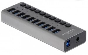 Delock 63670 USB 3.0 Hub SuperSpeed 10x USB 3.0 Typ-A, 12Gbps, SuperSpeed kaufen Schweiz | Mediatech.ch