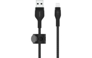 Belkin BoostCharge Flex Pro USB-A-Lightn1m Silikon schwarz