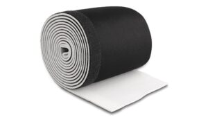 Delock Kabelschlauch Neopren flexibel Klettverschluss 3mx135mm, schwarz/weiss