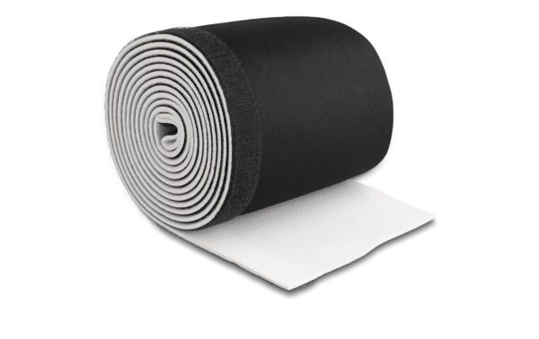 Delock Kabelschlauch Neopren flexibel Klettverschluss 3mx135mm, schwarz/weiss