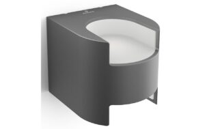 Philips Aussenwandleuchte Grass 9W, 800lm, 2700K, anthrazit