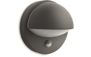 Philips Aussenwandleuchte June Bewegunsmelder, E27, max.60W, anthrazit
