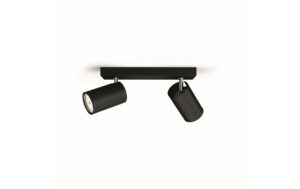 Philips Spot Kosipo GU10, 2x max. 5.5W, schwarz