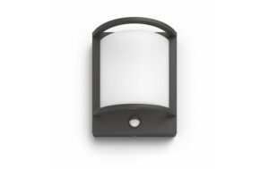 Philips Aussenwandleuchte Samondra Bewegungsmelder, 12W, 1200lm, 2700K, anthr.