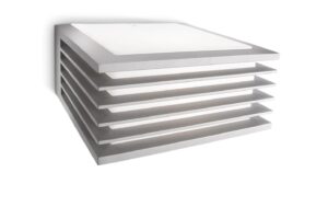 Philips Aussenwandleuchte Shades E27, max. 42W, grau