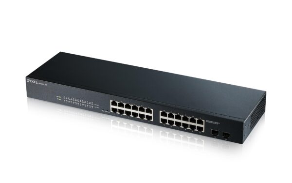 ZyXEL GS1900-24 v2, 24Port-Switch, Gigabit Rack 19, Web-managed, internes NT kaufen Schweiz | Mediatech.ch