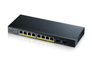 ZyXEL GS1100-10HP v2, 10Port-PoE+Switch 8xPoE+, max. 130 Watt,