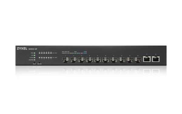 ZyXEL XS1930-12F, 8x SFP+, 2x 10GbE Up Smart managed