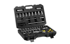 Stanley + Steckschluessel-Set 72-teilig