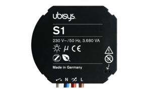 ubisys ZigBee Leistungsschalter S1 Für Unterputzmontage