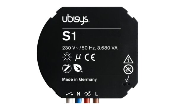 1325739 - Mediatech ubisys ZigBee Leistungsschalter S1 Für Unterputzmontage kaufen Schweiz | Mediatech.ch