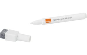 Nobo Boardmarker weiss trocken abwischabr, magnethaftend, 6 Stk.