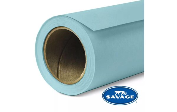 Savage Hintergrundpa. Sky blue 2.72x11m Masse 2.72 x 11m