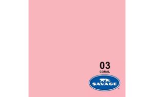 Savage Hintergrundpa. Coral 2.72x11m Masse 2.72 x 11m kaufen Schweiz | Mediatech.ch