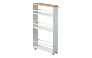 Yamazaki Servierwagen TOWER weiss mit Griff