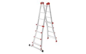 HAILO 4x4 Sprossen Teleskopleiter 4x4 Sprossen
