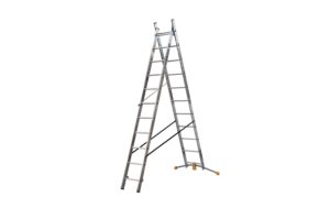 HAILO 4 Stufen Kombileiter 2x11 HobbyLOT