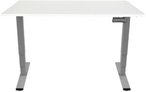 Contini Tisch höhenverstellbar weiss Tischplatte 1.4x 0.8 m, Gestell dunkelgrau kaufen Schweiz | Mediatech.ch