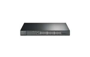 TP-Link TL-SG3428XMP:28 Port Managed Switch 24xGE PoE+ Ports, 384W Budget, 4x SFP+ GE