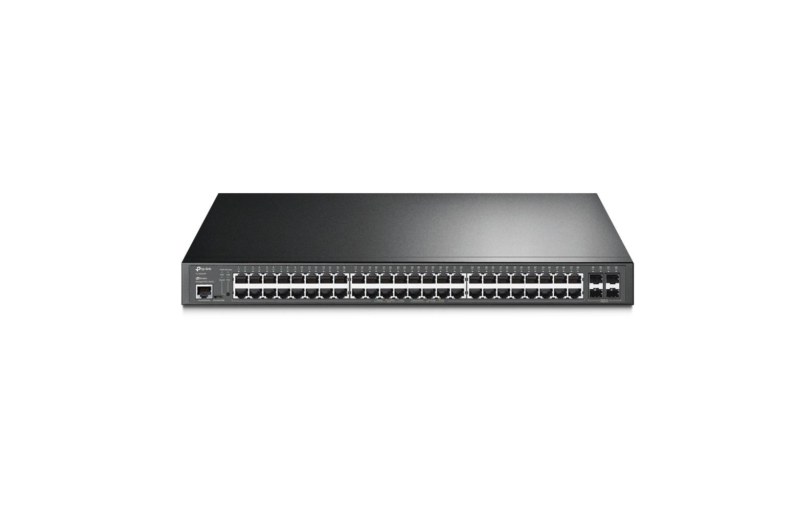 TP-Link TL-SG3452P: 52 Port Managed Switch 48xGE POE+, 384Watt Budget, 4xSFP kaufen Schweiz | Mediatech.ch