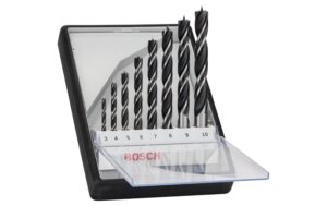 Bosch Professional 8-tlg. Holzspiralbohrer 3-10 mm