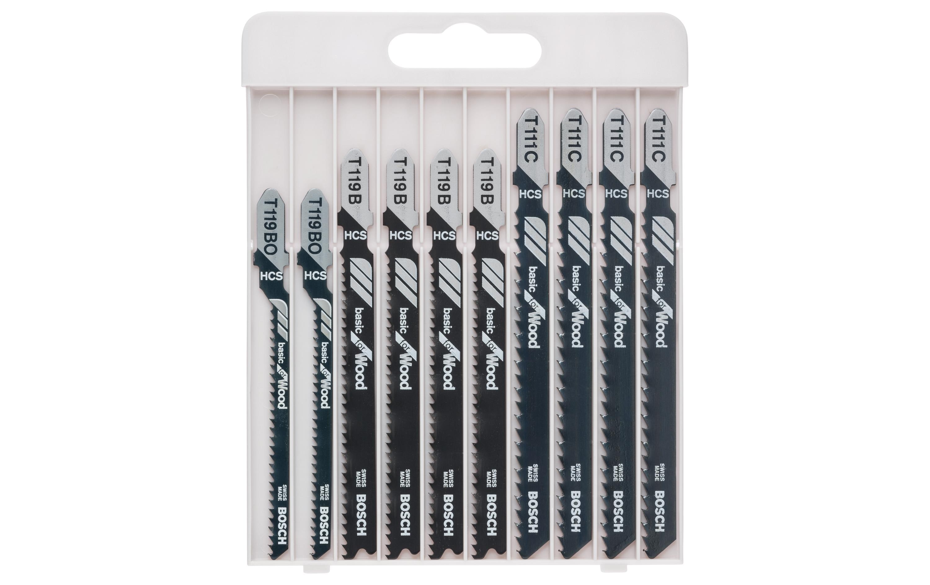 Bosch Professional Stichsägeblatt-Set Basic for Wood, 10-tlg. kaufen Schweiz | Mediatech.ch