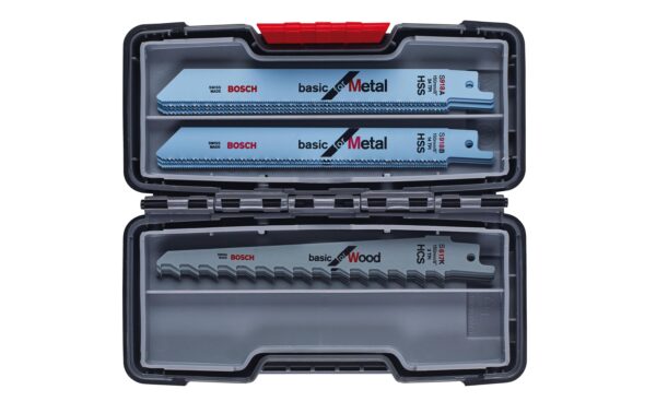1338098 - Mediatech Bosch Professional Säbelsägeblatt-Set Wood&Metal, 15-tlg.