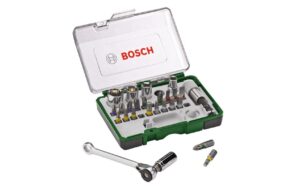 Bosch Schrauberbit- und Ratschen-Set 27-tlg.