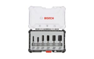 Bosch Professional 6-tlg. Nutfräser-Set 8-mm-Schaft