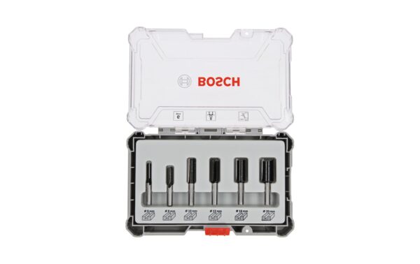 Bosch Professional 6-tlg. Nutfräser-Set 8-mm-Schaft kaufen Schweiz | Mediatech.ch