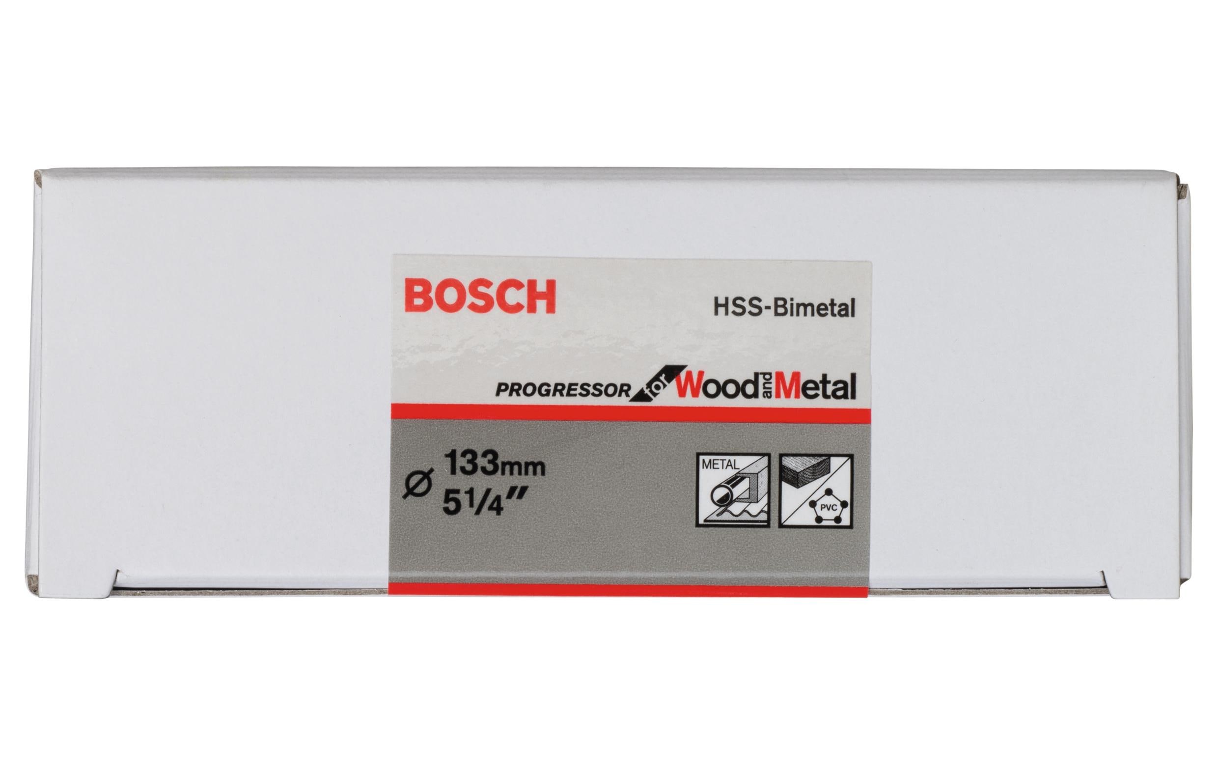 1338309_1 - Mediatech Bosch Professional Lochsäge HSS-Bimetall für Standardadapter, 133 mm, 5 1/4