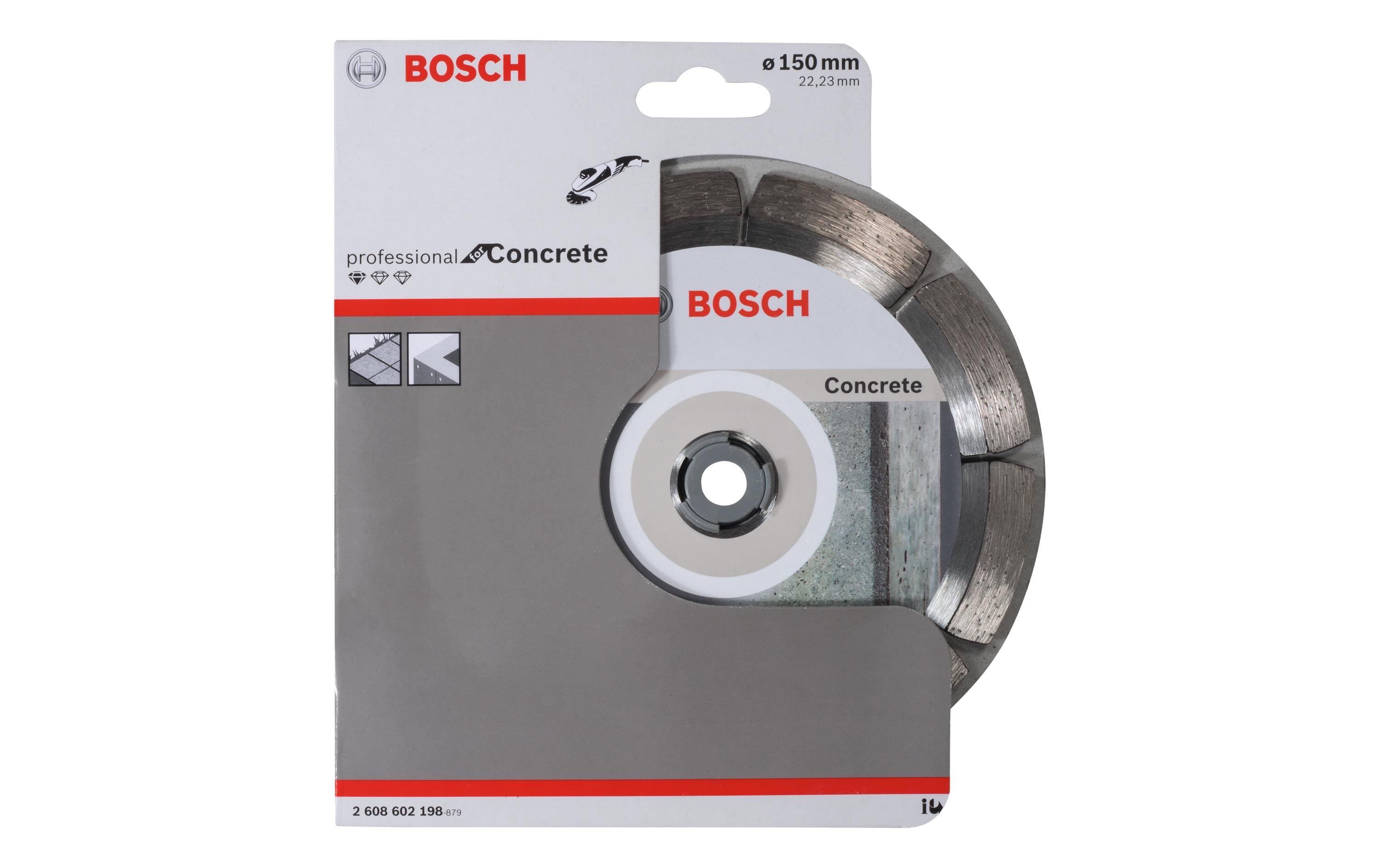 1338403_1 - Mediatech Bosch Professional Diamanttrennscheibe Standard for Concrete, 150 x 2 x 10 mm