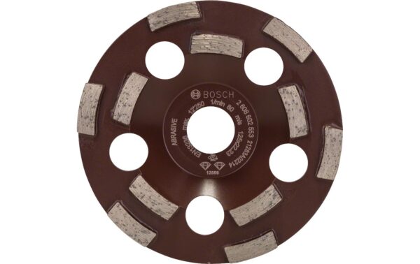 Bosch Professional Diamanttopfscheibe Expert for Abrasive, 125 x 22,23 x 4,5 mm