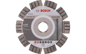 1338434 - Mediatech Bosch Professional Diamanttrennscheibe Best for Concrete, 125x22,23x2,2x12 mm