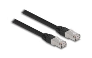 Delock Netzwerkkabel RJ45 Cat.6A S/FTP PE Outdoor, 20m, schwarz